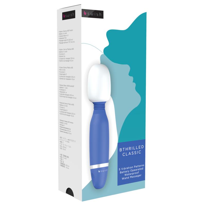 - bthrilled Classic Wand Vibrator Denim 2