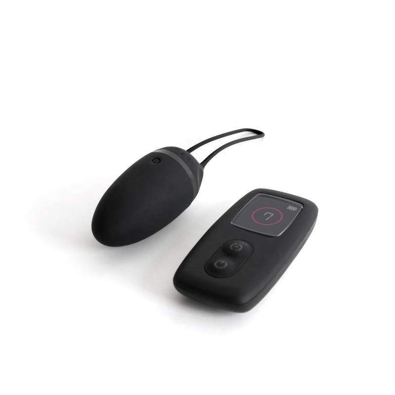 B Swish  bnaughty Premium Unleashed Vibrating Egg Noir