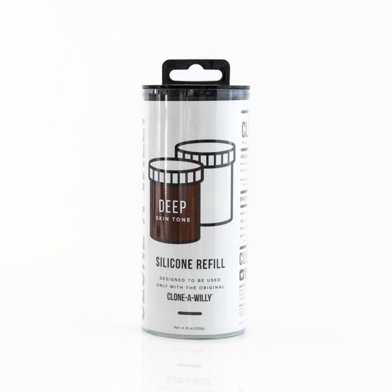 Clone-A-Willy - Recharge Peau Foncée Silicone