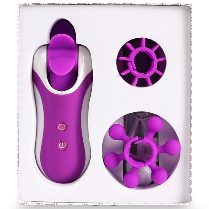 - Clitella Stimulateur Oral Clitoridien - Violet 5