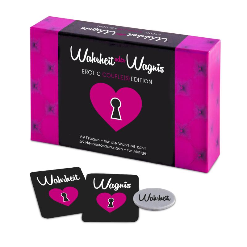 Wahrheit oder Wagnis »Erotic Couple(s) Edition« Kartenspiel (deutsch)