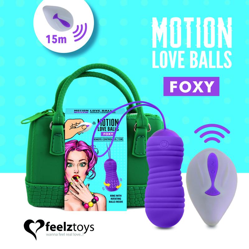 – Foxy Motion Love Balls – Télécommandées 2
