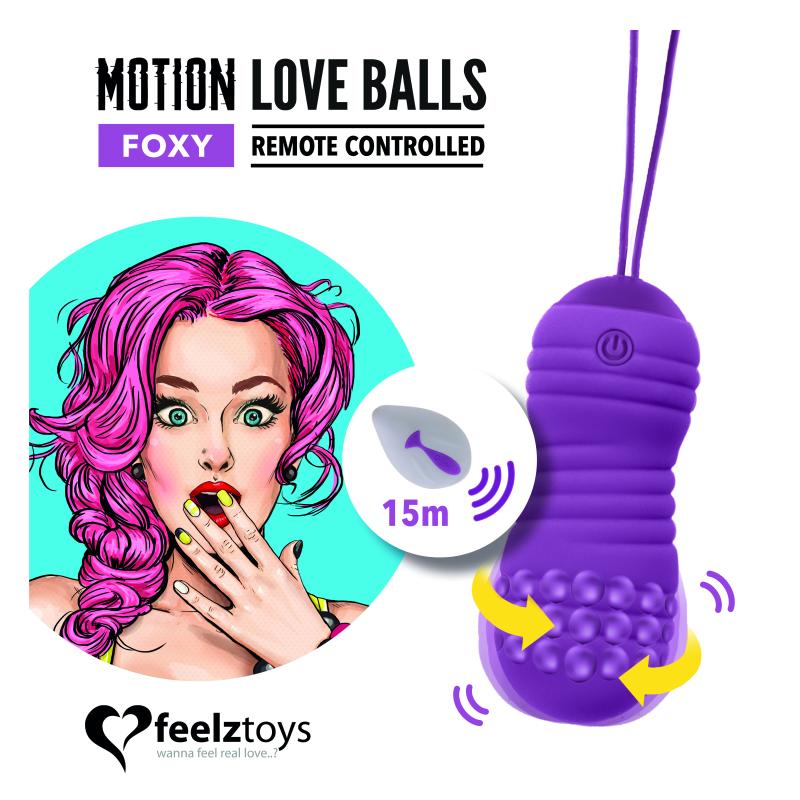 – Foxy Motion Love Balls – Télécommandées 4