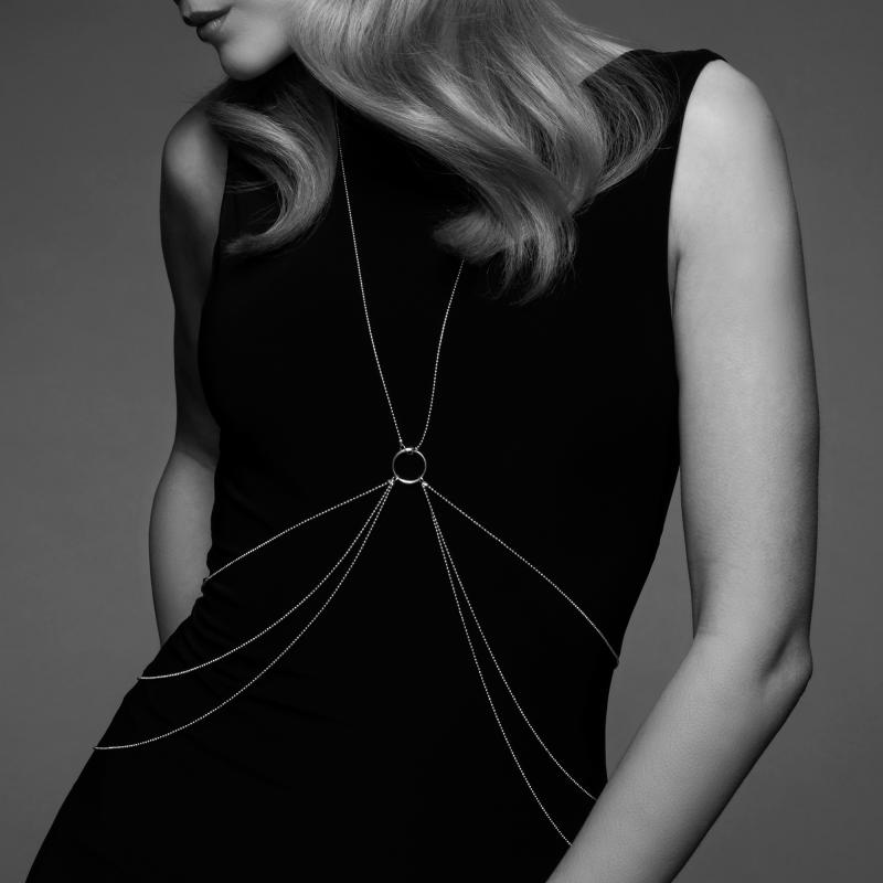 – Magnifique Chaîne de Corps – Or Forme 8 2