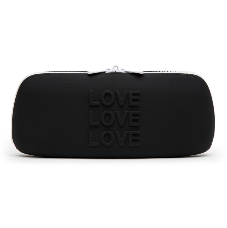 Happy Rabbit – LOVE Storage Zip Bag – Medium Schwarz