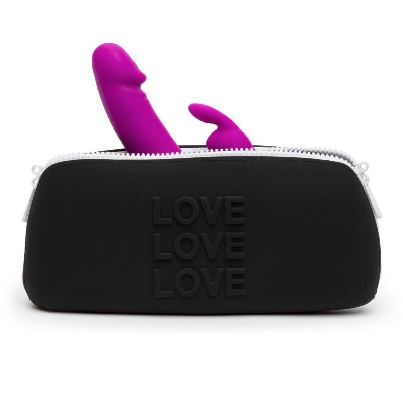 – LOVE Storage Zip Bag – Moyenne Noire 3
