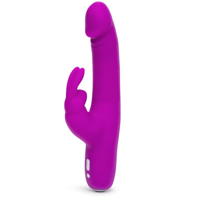 Image of Happy Rabbit – Slimline Realistischer Rabbit Vibrator – Lila
