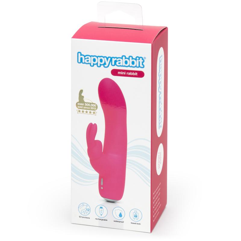 Thumbnail - Happy Rabbit – Mini Rabbit Vibrator – Rosa