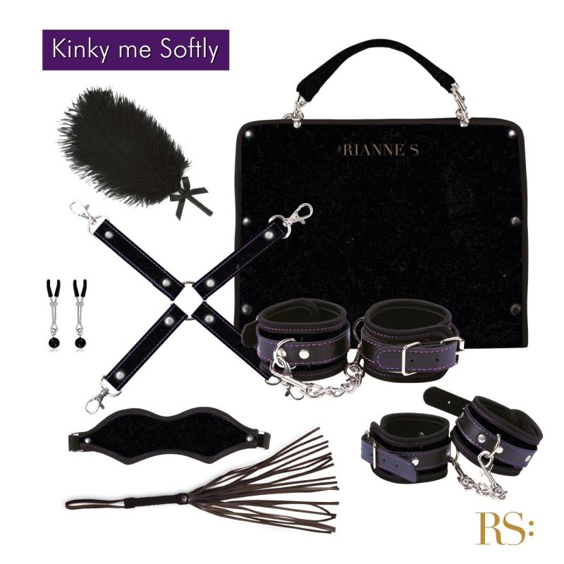 RS - Soiree - Kit de sado Kinky Me Softly - Negro