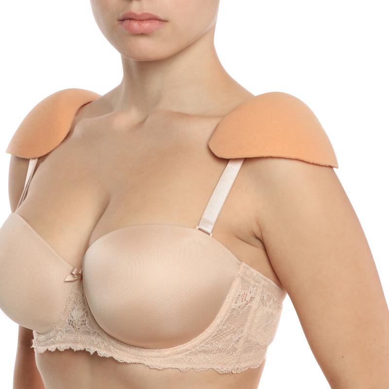 Thumbnail - Bye Bra - Shoulder Bra Pads Nude