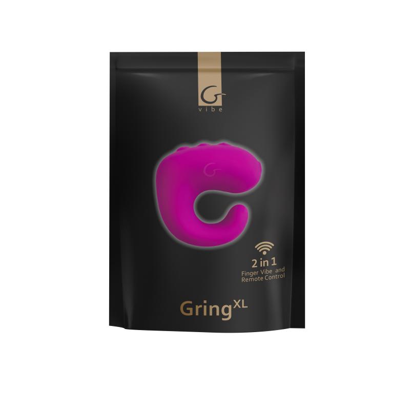 Gvibe - Gring XL Finger Vibrator Sweet Raspberry 2