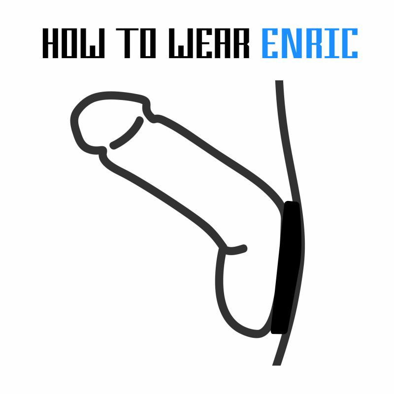 Velv'Or - Rooster Enric Minimalistic Slick Cock Ring 3