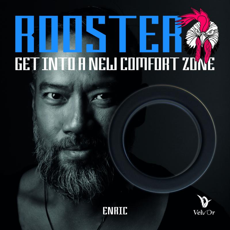 Velv'Or - Rooster Enric Minimalistic Slick Cock Ring 5