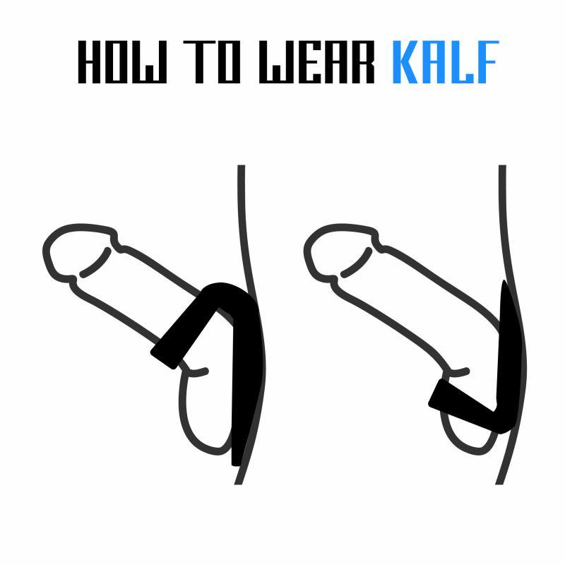 Velv'Or - Rooster Kalf Cat Shaped Cock Ring Design 3