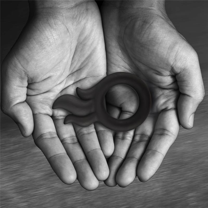 Velv'Or - Rooster Hawk Flaming Crest Cock Ring 4