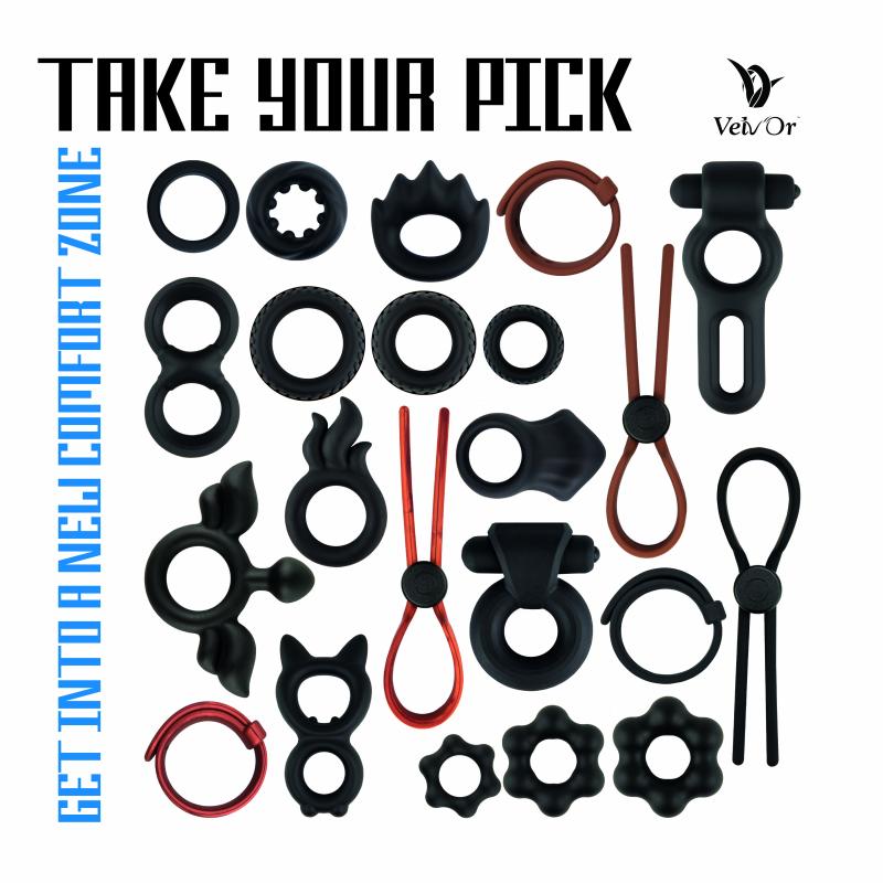 - Rooster Drake Double Ring Design Cock Ring with Vibrating Bullet 5