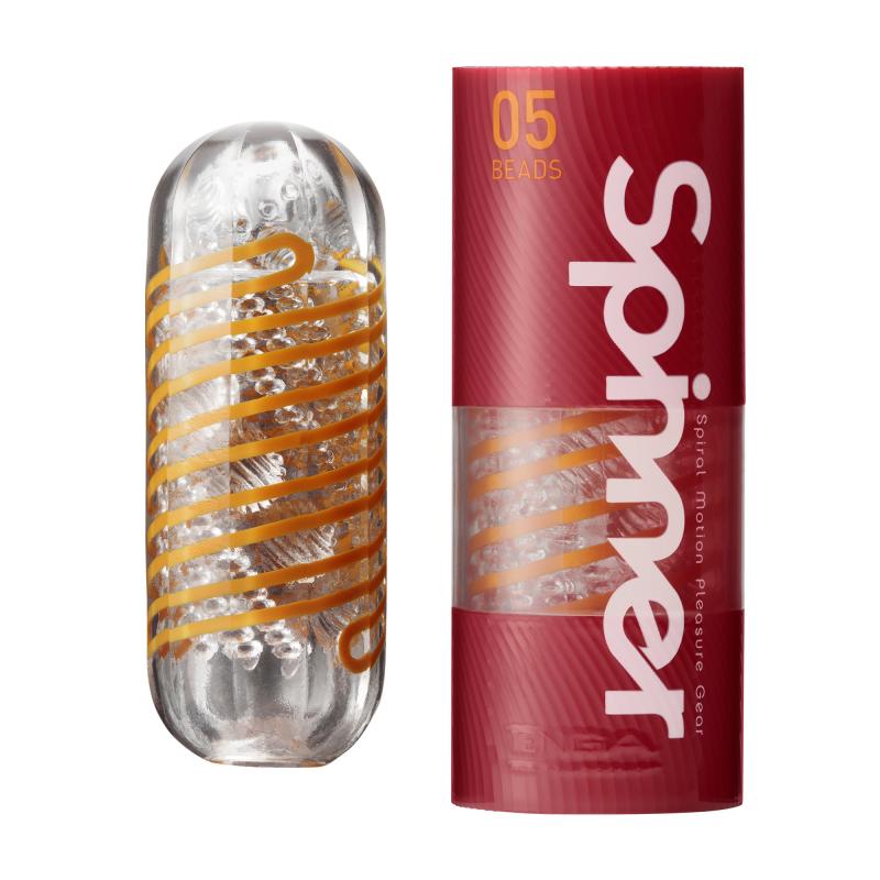 TENGA - SPINNER 05 BEADS - Rotierender Masturbator