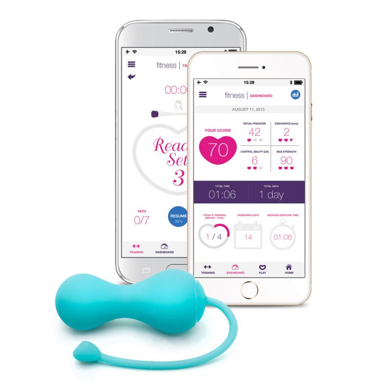 Lovelife by OhMiBod – Krush App Connected Bluetooth Kegel Turquoise