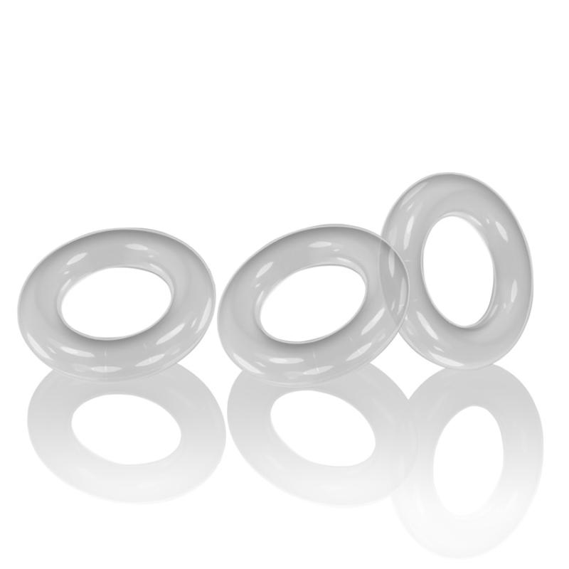 - Willy Rings 3-pack Cockrings Clear 2
