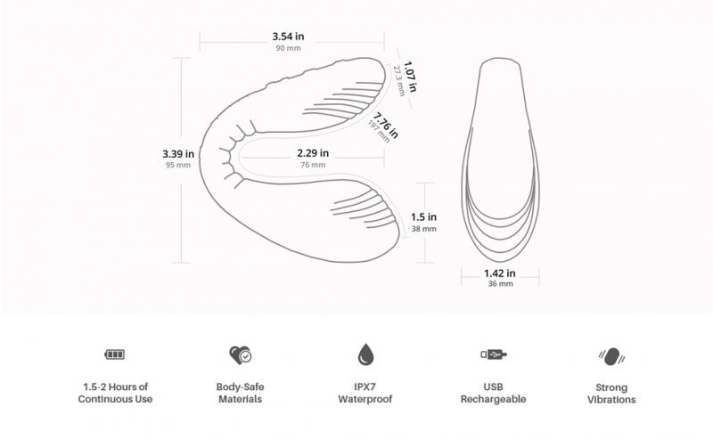 - Quake G-spot Vibrator avec Application - Roze 8