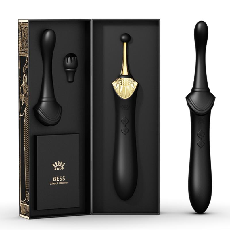 - Bess Clitoral Vibrator Obsidian Black 3