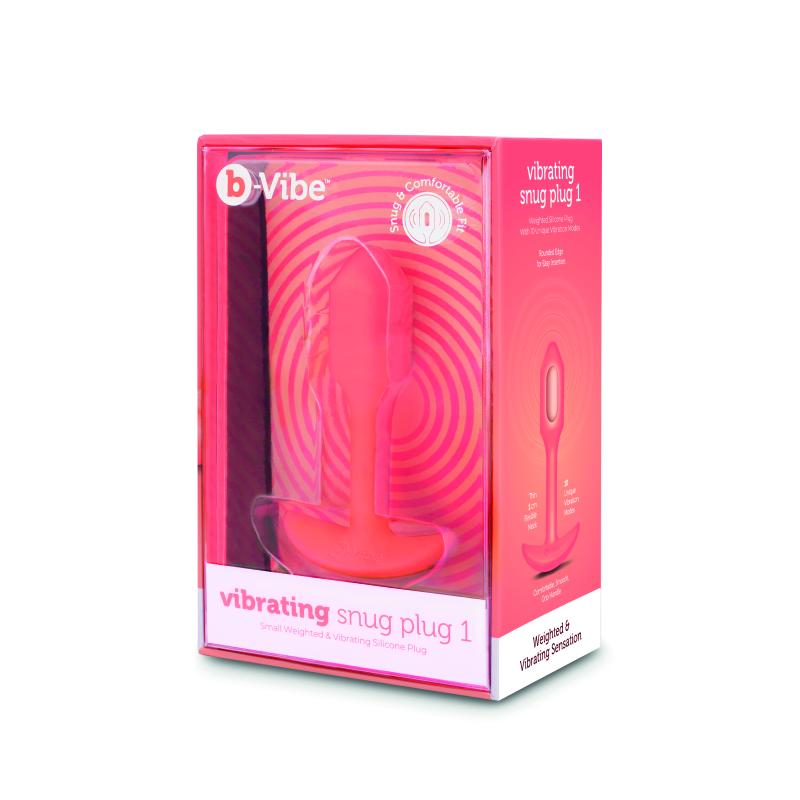 - Vibrating Snug Plug 1 (S) Orange 5