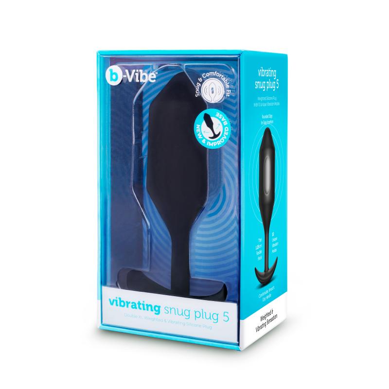 - Vibrating Snug Plug 5 (XXL) Black 5