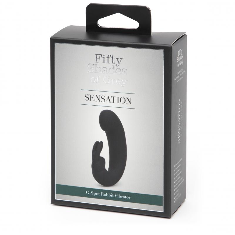 Cinquante Nuances de Grey - Sensation Vibromasseur rabbit pour point G rechargeable 7