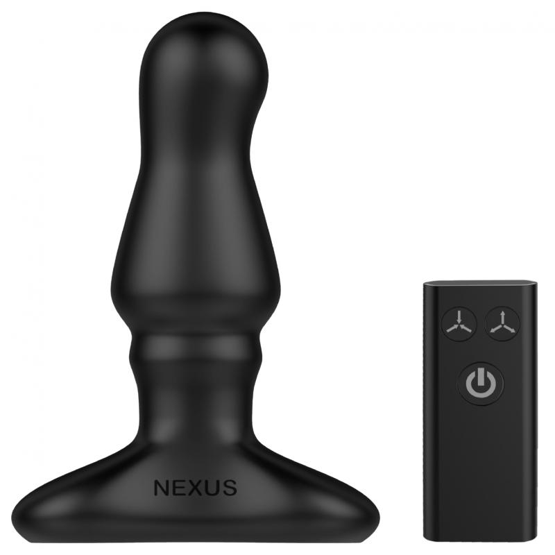 Nexus - Tapón de próstata hinchable y vibrador Bolster - diámetro 46 mm