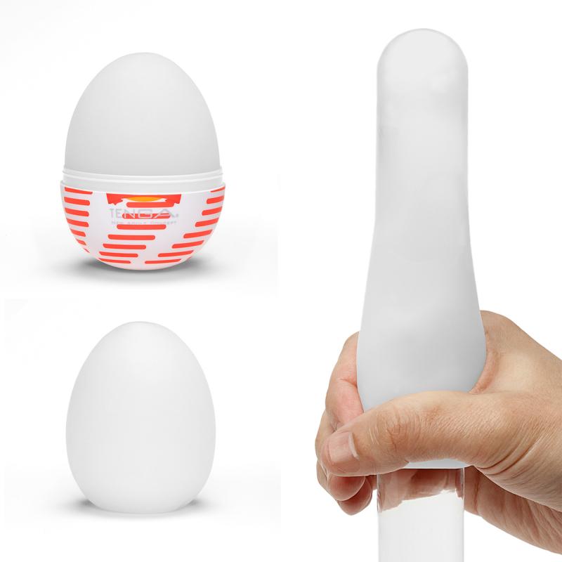 TENGA – Egg Wonder Tube Masturbator – Orange