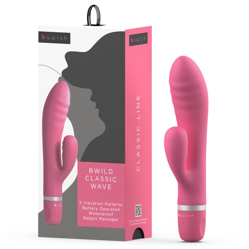 - Bwild Classic Wave Vibrator Guava 3