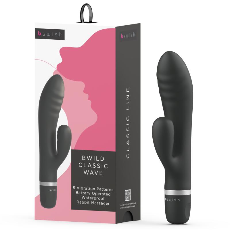 Thumbnail - B Swish - Bwild Classic Wave Vibrator Black
