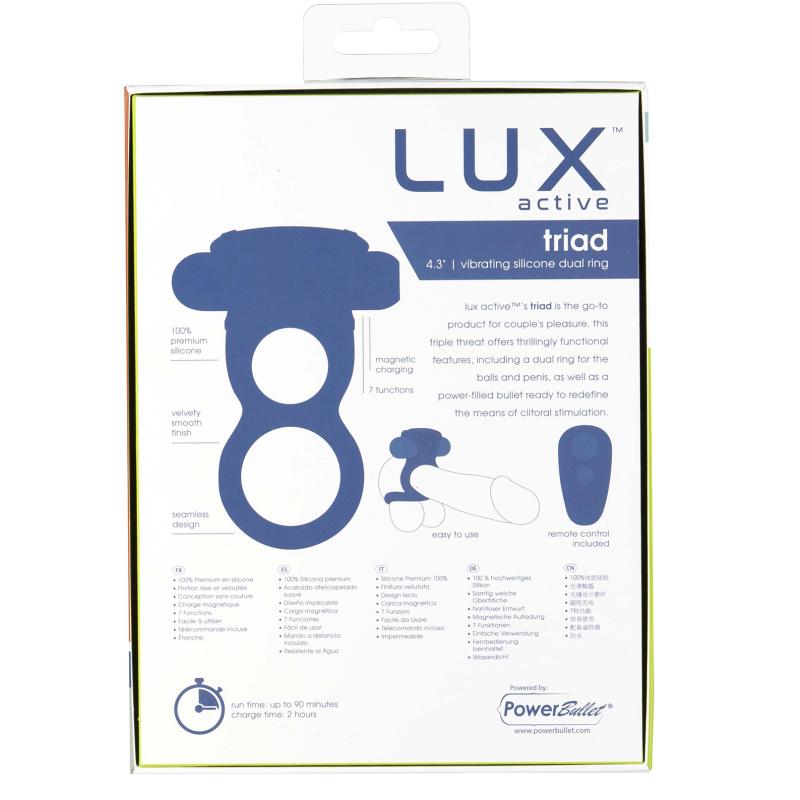 – TRIAD Anneau Vibrant Double – Bleu 2