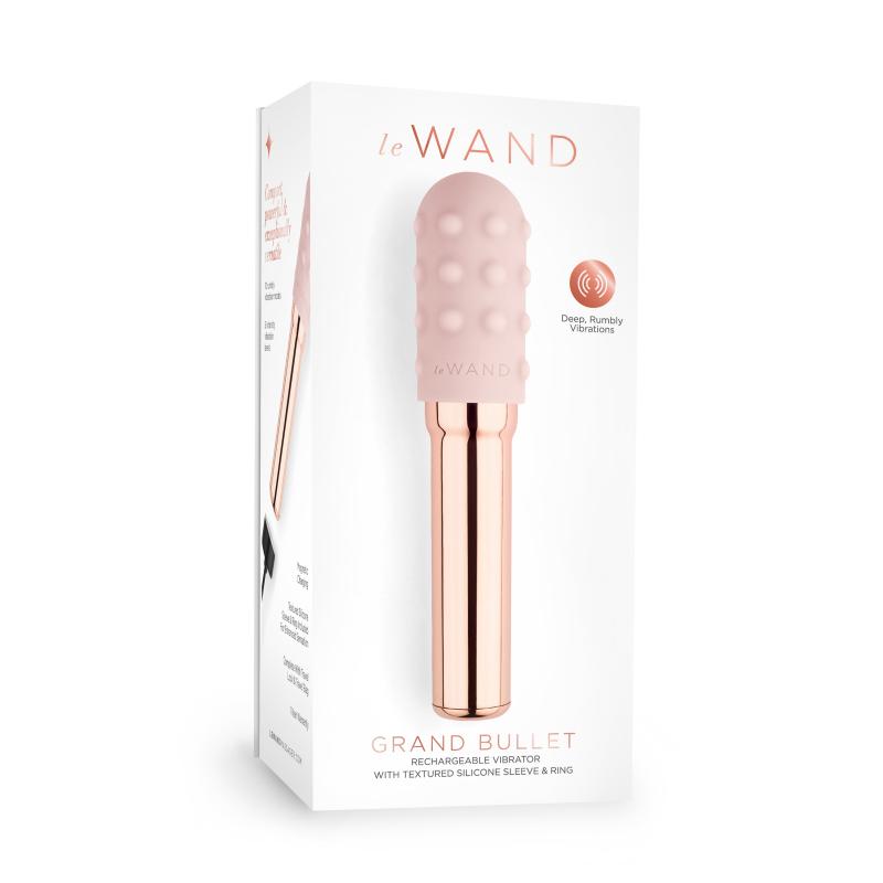 - Grand Bullet Rechargeable Vibrator Rose Gold 3