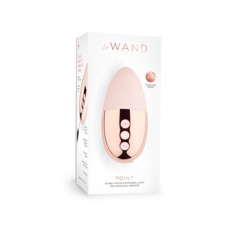 - Point Rechargeable Vibrator Rose Gold 3