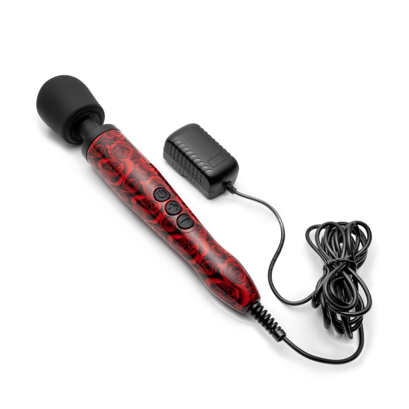 Thumbnail - Doxy - Wand Massager Rose Pattern