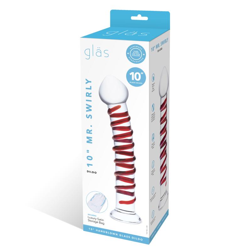 Glas - Mr. Swirly Dildo 25,5 cm 4