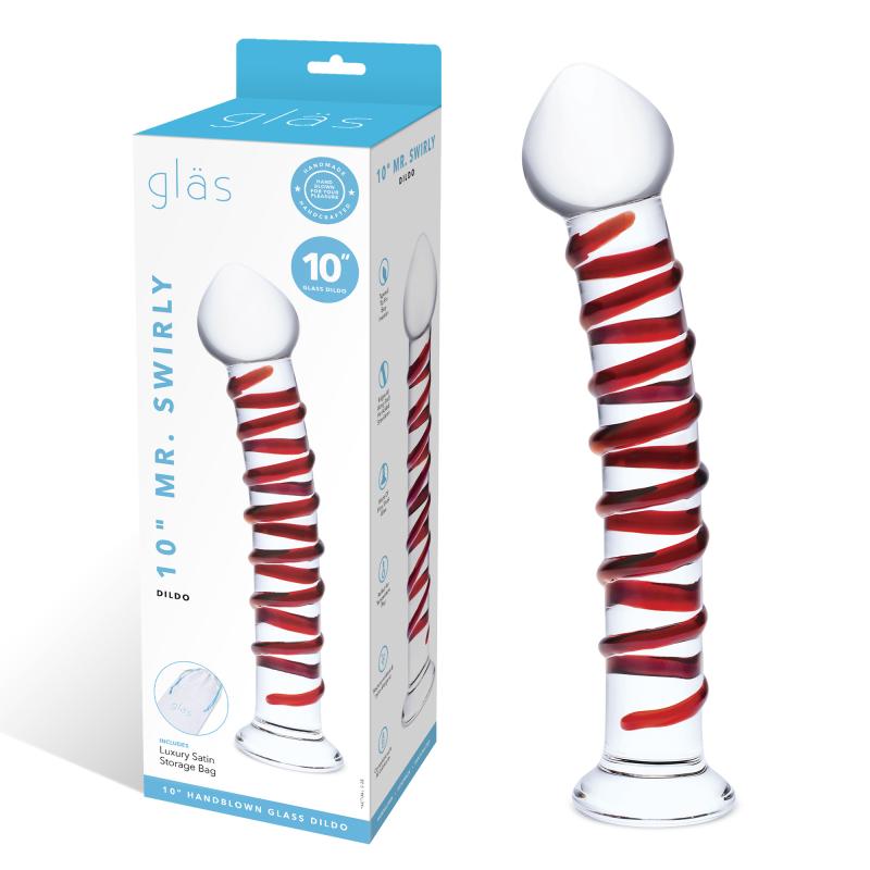 Glas - Mr. Swirly Dildo 25,5 cm 5