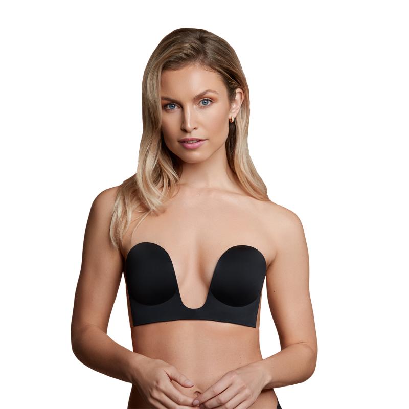 - Seamless U-Style Bra Cup A Black 2