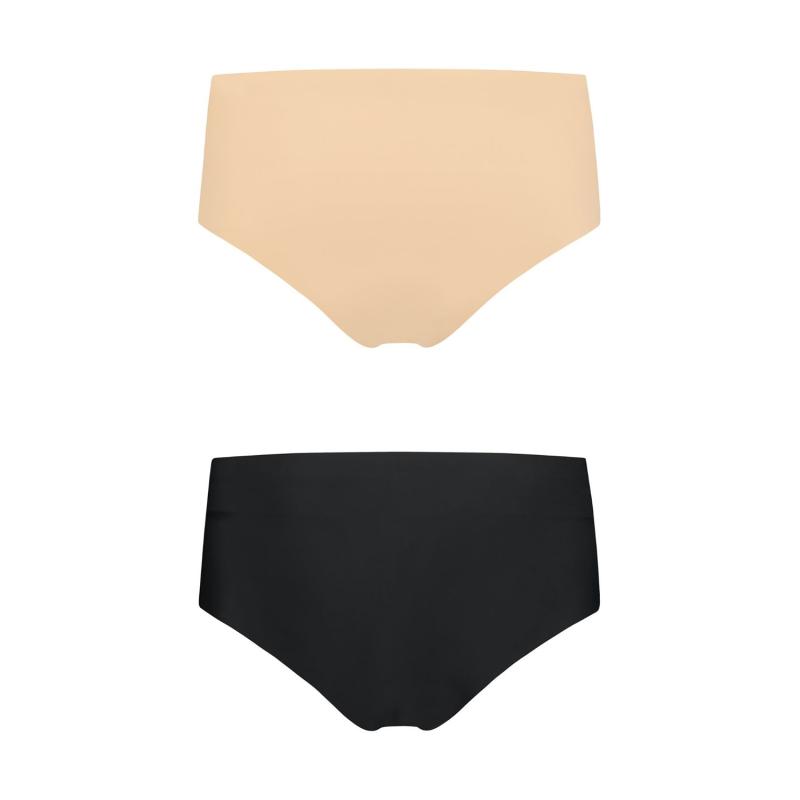 - Invisible High Brief Nude + Black S 2
