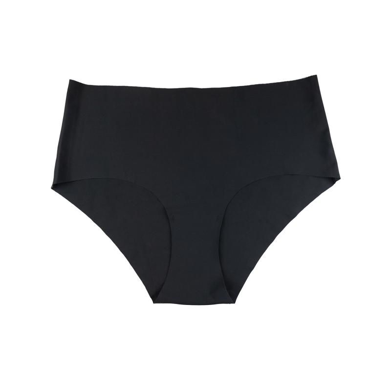 Thumbnail - Bye Bra - Invisible High Brief Nude + Black S