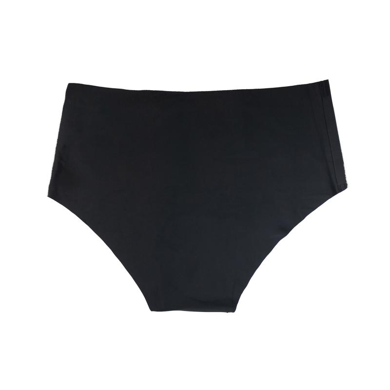Thumbnail - Bye Bra - Invisible High Brief Nude + Black S