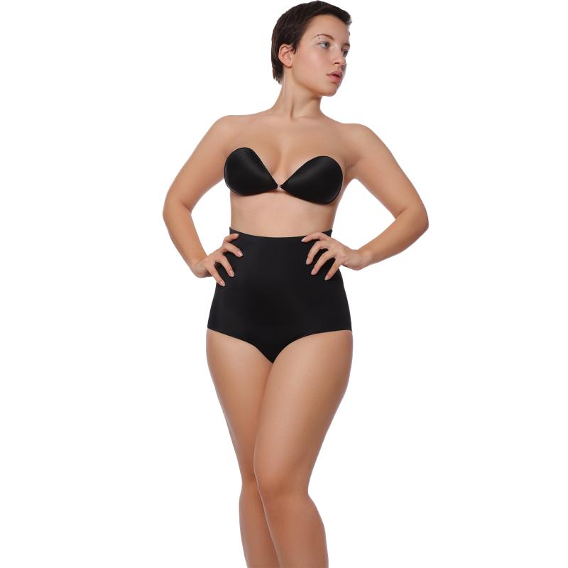 - Padded Panties High Waist Black L 2