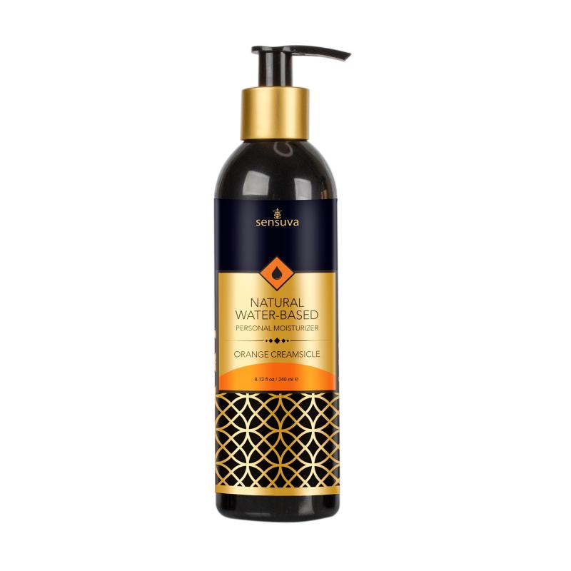 Sensuva  Natural Water-Based Personal Moisturizer Orange Cr