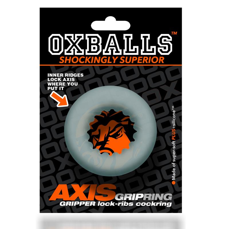 - Axis Rib Griphold Cockring Clear Ice 2