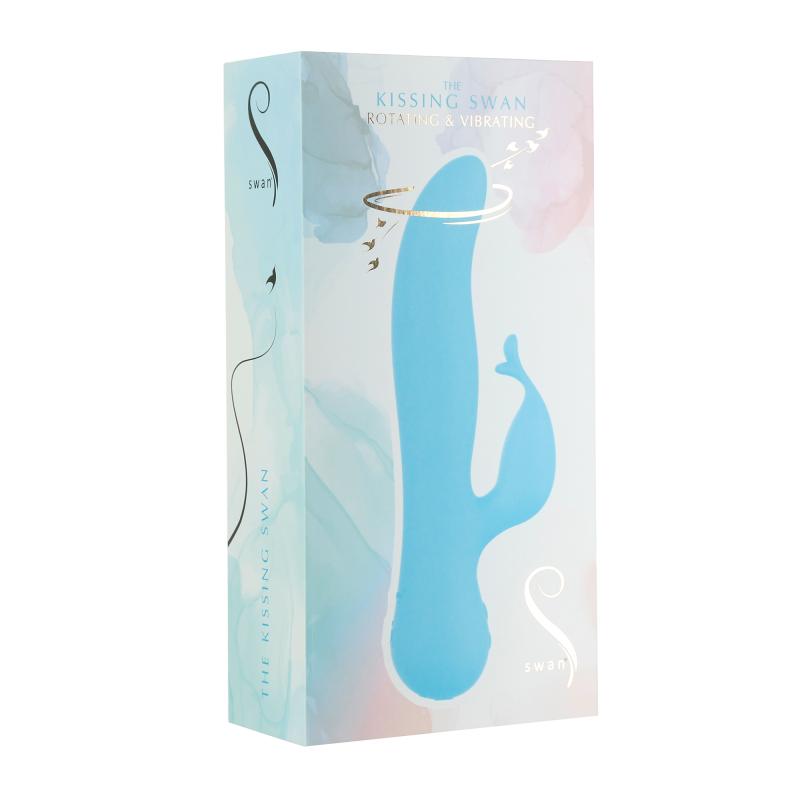 Swan - The Kissing Swan Rotating & Vibrating Blue 3