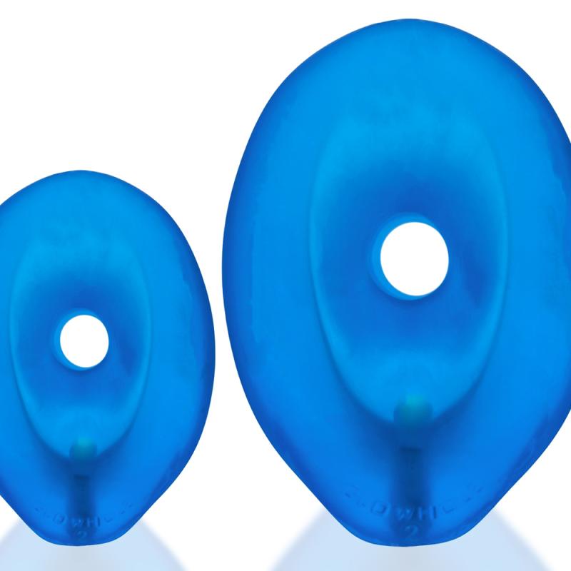 - Glowhole-2 Hollow Buttplug with Led Insert Blue Morph Large 2