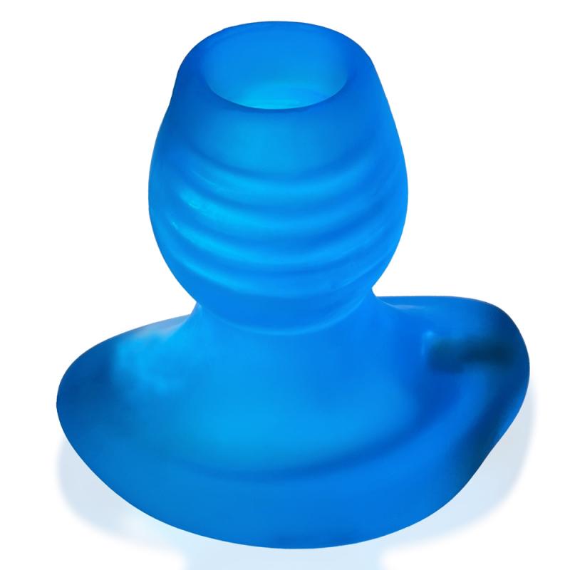 - Glowhole-2 Hollow Buttplug with Led Insert Blue Morph Large 3