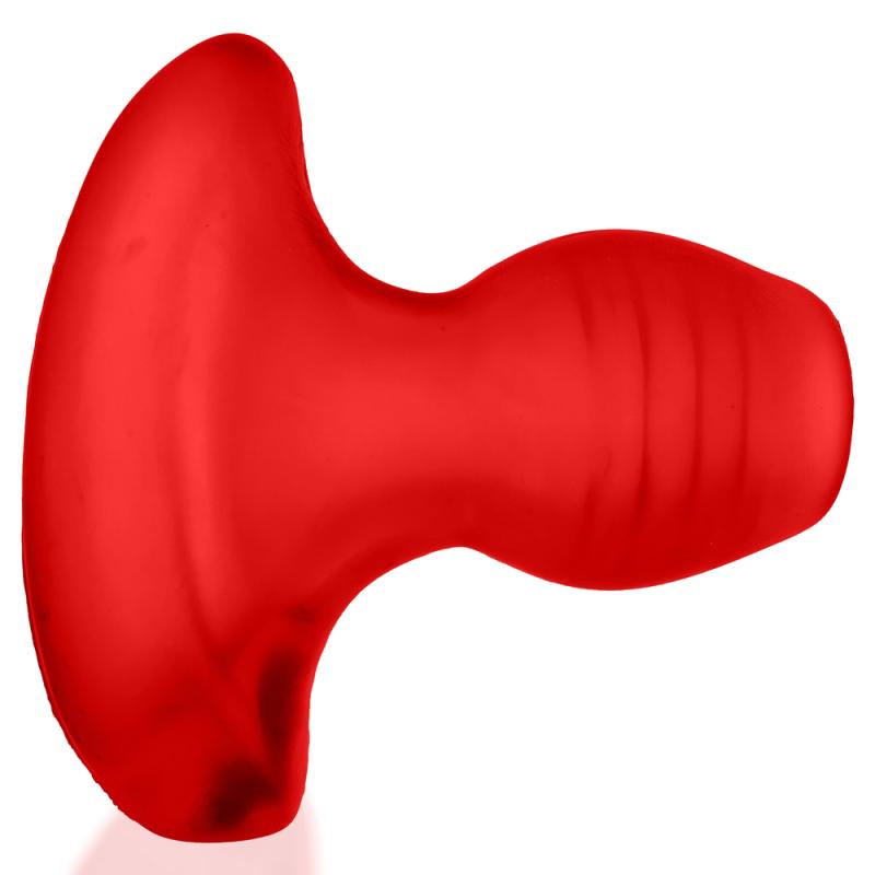 - Glowhole-2 Hollow Buttplug with Led Insert Red Morph Large 2
