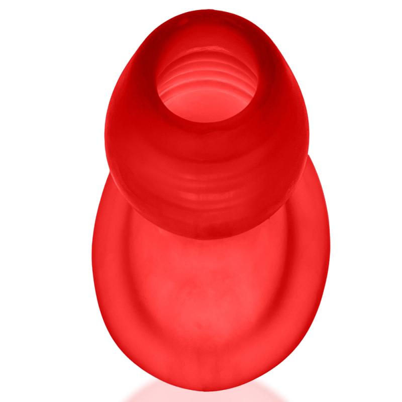 - Glowhole-2 Hollow Buttplug with Led Insert Red Morph Large 5